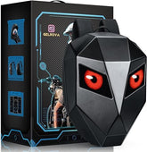 LED Motorcycle Backpack, Hard Case Riding Backpack Motorbike Luggage Laptop Bag Waterproof