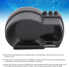 Universal OBD2+GPS P6 HUD Gauge Car Digital Head Up Display Speedometer Turbo RPM Alarm 1 Pc