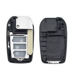 TOYOTA Corolla 2008-2020 2 Button Flip Key Folding Jack Knife Modified Flip Key Shell 1 Pc