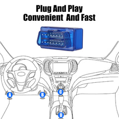 BLUETOOTH CAR DOCTOR ELM 327 - OBD2 - Diagnostic Scanner Tool