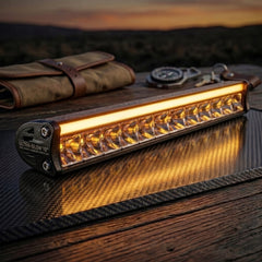 Premium Series 19.3 inch Slim LED Bar Light Amber DRL Off-Road Driving Beam For All Vehicles