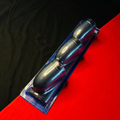 Car 12V 3in1 Carbon Fiber DEFI Triple Pillar Gauge Meter Volt & Water Temp & RPM For Car 1 Pc