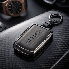 GWM Tank 500 New Elite Series Metallic Car Key Case Luxury Zinc Alloy Protection Case(Black)