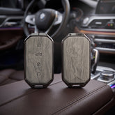 Jaecoo J5 Model Elite Series Metallic Car Key Case Luxury Zinc Alloy Protection Case(Grey)