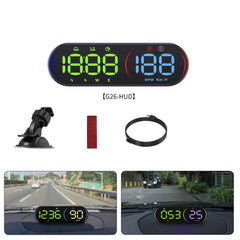 Universal G26 GPS HUD Gauge Car Digital Head Up Display Speedometer 1 Pc