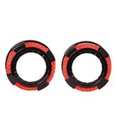 Universal Angel Eye Crystal Shroud Ring 2.5 Inch APP Control RGB LED for Car Headlight In Premium Quality 2 Pcs Set
