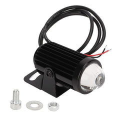 2 Pc Set HJG 40W Mini Projector Driving Fog Lights With Free Switch Dual Color With Devil Eye Function For All Bikes, Cars - Jeep