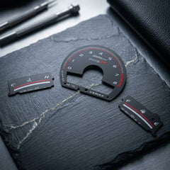 Honda Reborn Type R 3 Pieces Meter Panel Black Premium Quality
