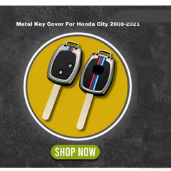 Honda City 2009 Model Premium Quality Metal Key Remote Cover