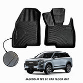 Jaecoo J7 Heavy Duty All-Weather TPE Car Floor Mats in Premium Quality