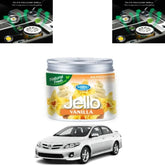 Jello Vanilla Flavor Air Freshener Gel Long Lasting Fragrance 1 Pc