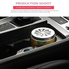 Jello Vanilla Flavor Air Freshener Gel Long Lasting Fragrance 1 Pc