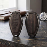 Jetour X70 Model Elite Series Metallic Car Key Case Luxury Zinc Alloy Protection Case(Black)