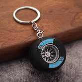 Key Chain Michelin Tyre Black