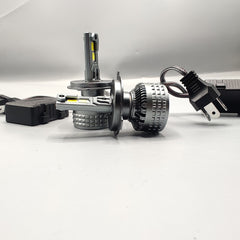 LIUHAWK H4 Dual Color Original 85W LED Light With Flasher And Remote For Car 2 Pcs Set