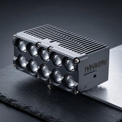 Nakamoro High-Power 10 Lens LED Projector Auxiliary Light With Dual Color Universal Fit For Off Road Vehicles