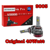 M8 Pro Led Headlight 9005 Original 40 Watts 2 Pcs Set