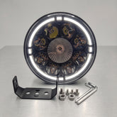 Nakamoro Premium Series R04 Model 7 Inch Round LED Floodlight With White/Amber Drl