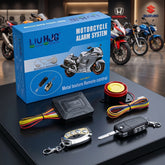 Premium Quality HJG Motorcycle Remote Security Alarm System For Bike Motorcycle Self Starter Bikes With Remote Key