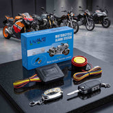 Premium Quality HJG Motorcycle Remote Security Alarm System For Bike Motorcycle Self Starter Bikes With Remote Key