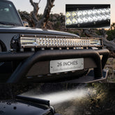 Dual Color Bar Light Tri-Row Slim 26 Inch 240 Watt