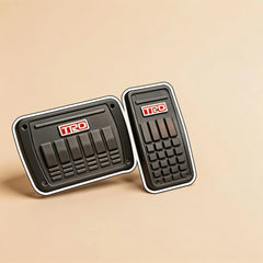 1 Pc Non-Slip Foot Pedal Aluminum Cover Automatic Gear Brake Accelerator Car Interior Accessories