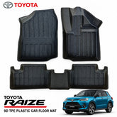 Toyota Raize Heavy Duty All-Weather TPE Car Floor Mats in Premium Quality