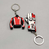 Universal 2 in 1 YAMAHA Glove And Jacket Decor Key Chain In Premium Quality