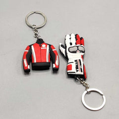 Universal 2 in 1 YAMAHA Glove And Jacket Decor Key Chain In Premium Quality