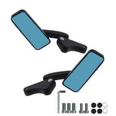 Universal Bike Rearview Side Mirrors Modified For Bike 2 Pc