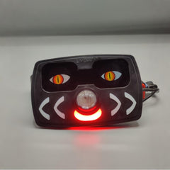 Universal Cat Style Customize Bike Panal With Indicator And Devil Eye Function 1 Pc