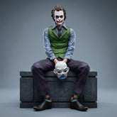 Universal Cool Joker Resin Statue Car Interior Decoration Accessories 1 Pc (Large)