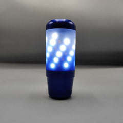 1 Pc Universal Manual Car Gear Knob Car LED Handball With Touch Sensor Button (Blue)