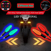 Universal Motorcycle Dynamic Style Indicator With Indicator Arrows in Premium Quality 2 Pcs Set