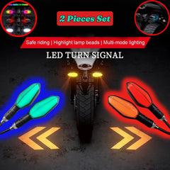 Universal Motorcycle Dynamic Style Indicator With Indicator Arrows in Premium Quality 2 Pcs Set