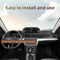 Universal P18 GPS HUD Gauge Car Digital Head Up Display Speedometer Alarm 1 Pc