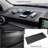 Universal Plain Dashboard Non Slip Mat Heat Resistant Anti-Slip Grip Pad