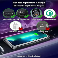 1 Pc Universal 20W/5A Car Mobile Wireless Charger Matt In Premium Quality
