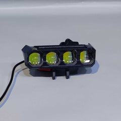 1PCS TFMOTO 4 SMD Spotlight 20 Watt Lens Devil Eye Dual Color Beam Fog Lights With Free Switch