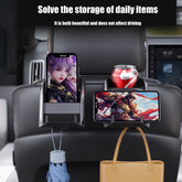 Universal 3 in 1 Car Seat Multifunctional Cup Holder Cell Phone Holder Car Headrest Hook Storage Box For Car