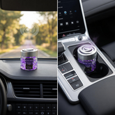 1 Pc Universal Black Odor Luxury Car Perfume Modern Car Fragrance Soft Bubble Gel Perfume For Car Diffuser Long Lasting Dashboard Perfume (Black Current)