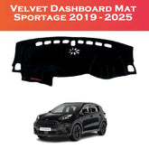 Kia Sportage 2019-2022 Model Non Slip Velvet Matt In Premium Quality