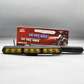 8 Inch Bar Light 9 SMD Plastic Body Bar Light Yellow Colour 2 Pcs Set