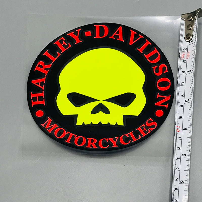 Premium Quality Custom Sticker Sheet For Car & Bike Embossed Style HARLEY DAVIDSON