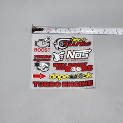 Premium Quality Custom Sticker Sheet For Car & Bike Embossed Style boost