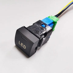 Car LED Light Camera View Button On/Off Radars Sensor Switch 1 Pc