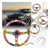 Universal Hydro Fobic Semi Deep Dish Steering Funky Style 3