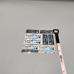 Premium Quality Custom Sticker Sheet For Car & Bike Embossed Style GO PRO