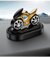 Universal Solar Sports Bike Car Perfume Air Freshener Car Perfume Solar Energy Fragrance Car 1 Pc