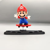 Universal Dashboard Super Mario Sliding Character Car Interior Decoration Accessories 1 Pc